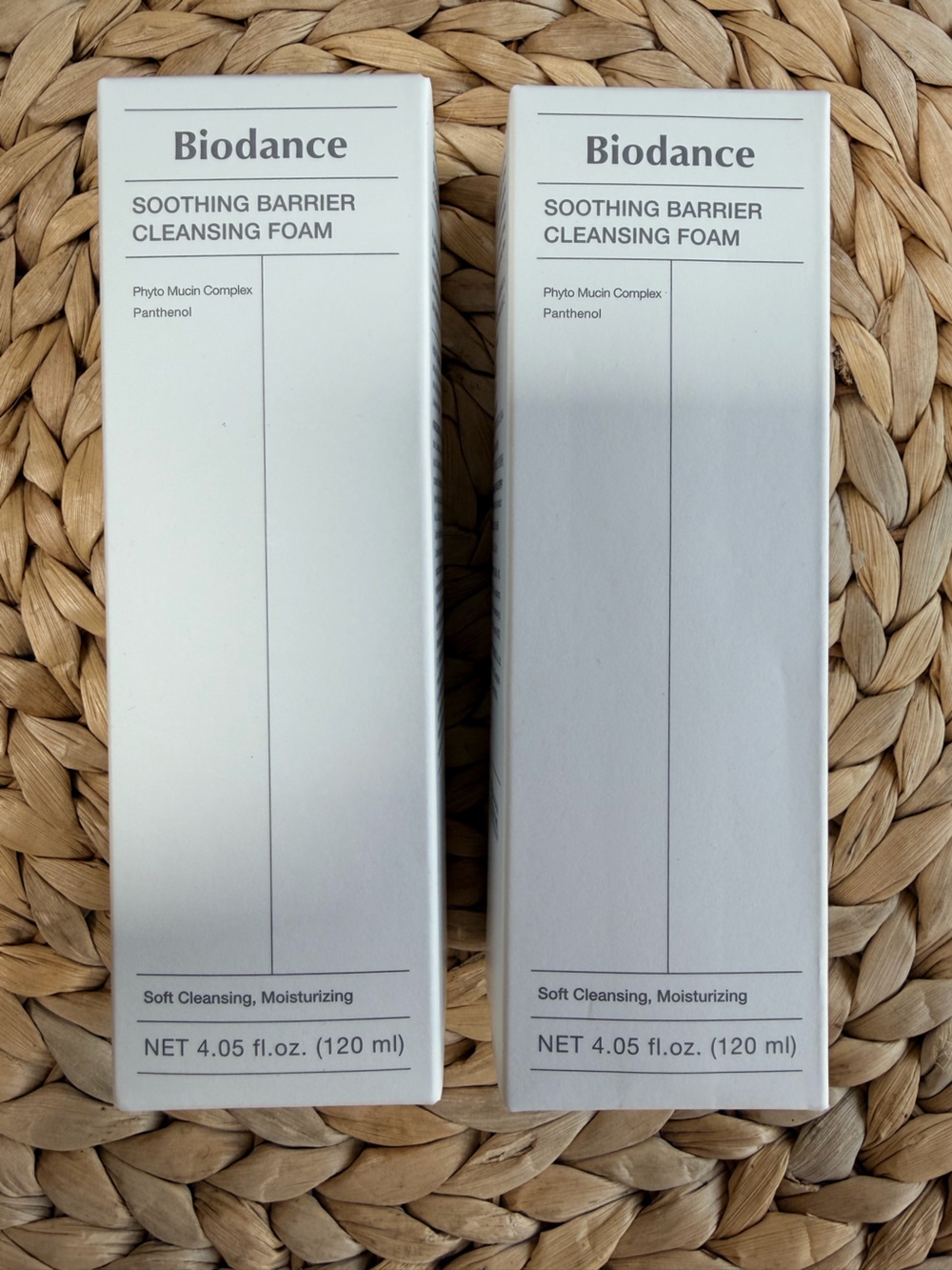 NIB Biodance Soothing Barrier Cleansing Foam Bundle (2 Pack) K-Beauty